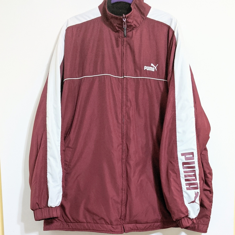 Puma reversible track jacket